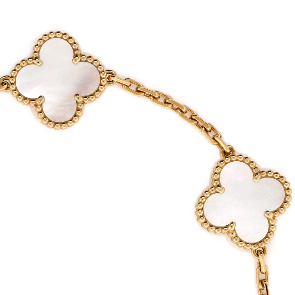 Van Cleef & Arpels Vintage Alhambra 5 Motifs Bracelet - Picture 3 of 3